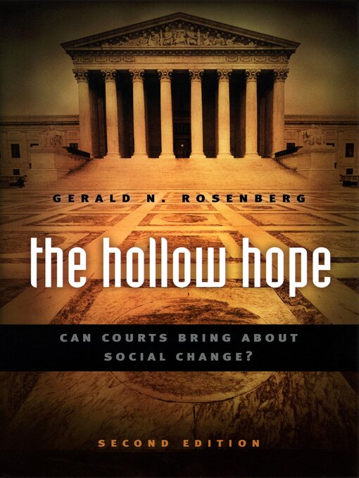 Title details for The Hollow Hope by Gerald N. Rosenberg - Available